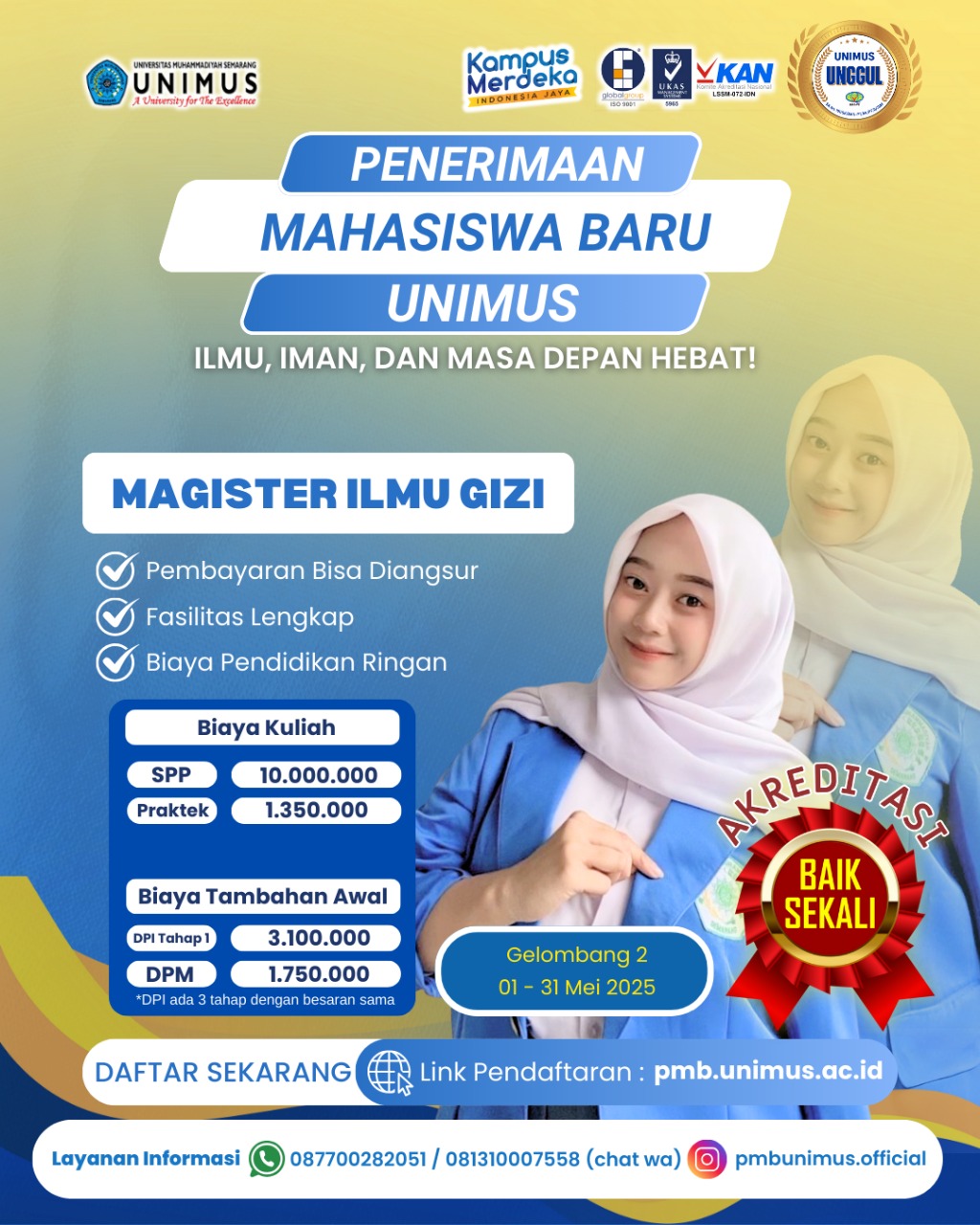 You are currently viewing Informasi Penerimaan Mahasiswa Baru Program Pasca Sarjana Universitas Muhammadiyah Semarang 2025/2026