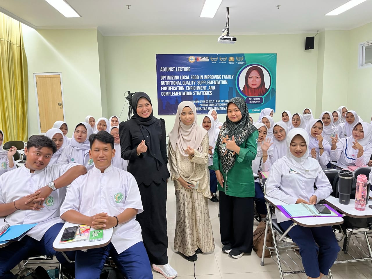 You are currently viewing Magister Ilmu Gizi Unimus Adakan Guest Lecture Optimalisasi Pangan Lokal untuk Meningkatkan Gizi Keluarga
