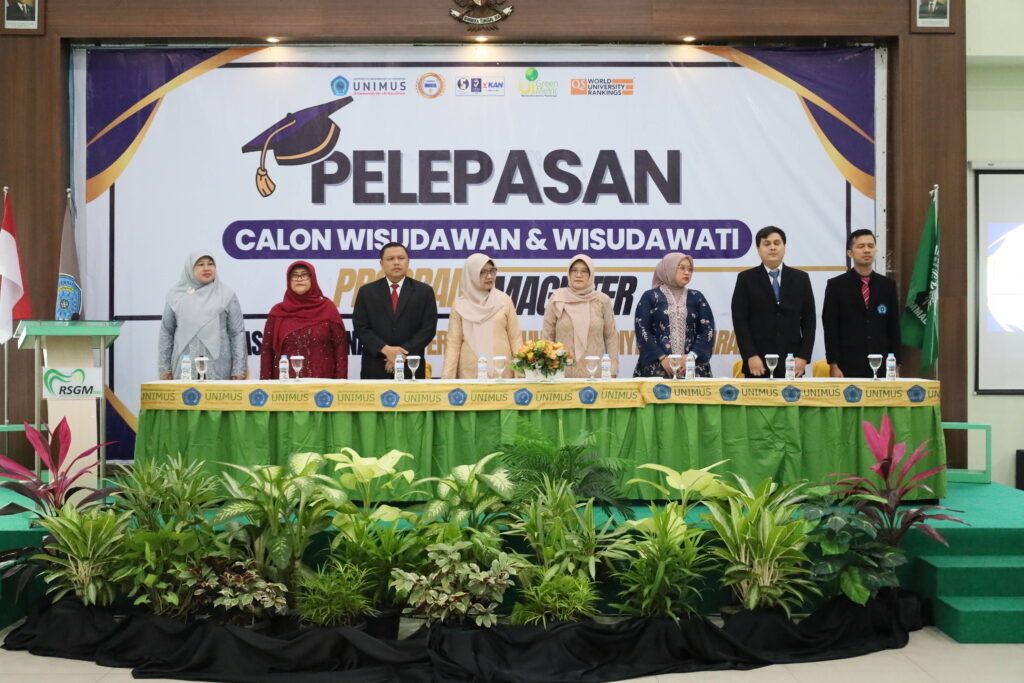 Pascasarjana Unimus Lepas 36 Calon Wisudawan & Wisudawati, Tekankan Integritas dan Profesionalisme